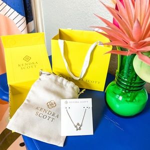 Kendra Scott Jae Star silver necklace
